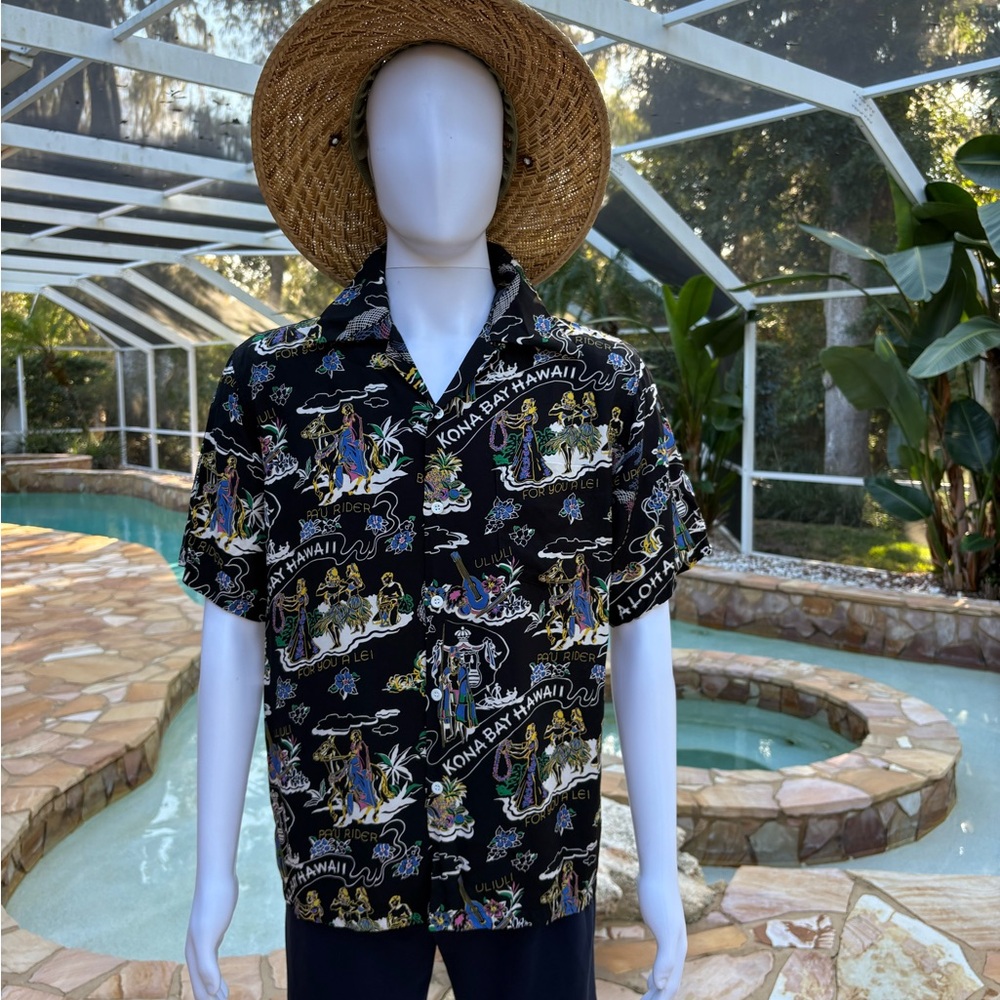 Vintage Kona Bay Hawaiian shirt